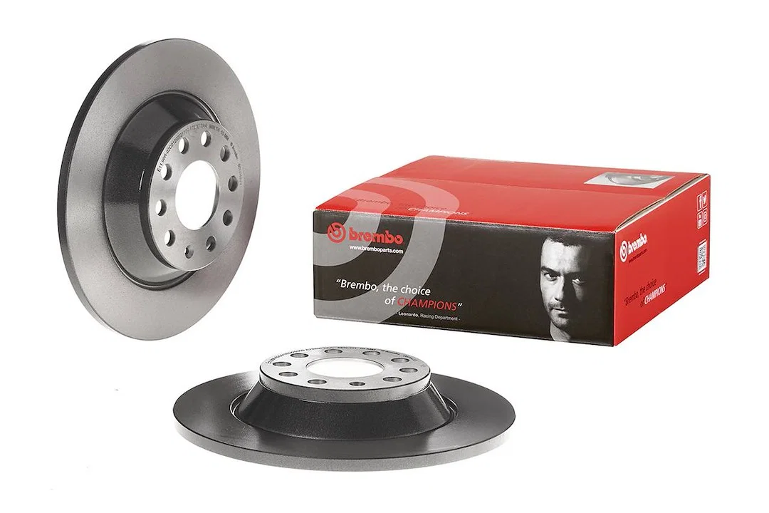 08884321C02 – BREMBO Brake Rotor, Solid One Piece Design Wheel Bolt Pattern 5 x 112 Millimeter 302 Millimeter Diamete...